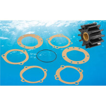 2X 10615K/10615K-SHW Impeller Kit for Sherwood,Water Pump Impeller Repair Kit for JABSCO 18948-0001, Penta 835874