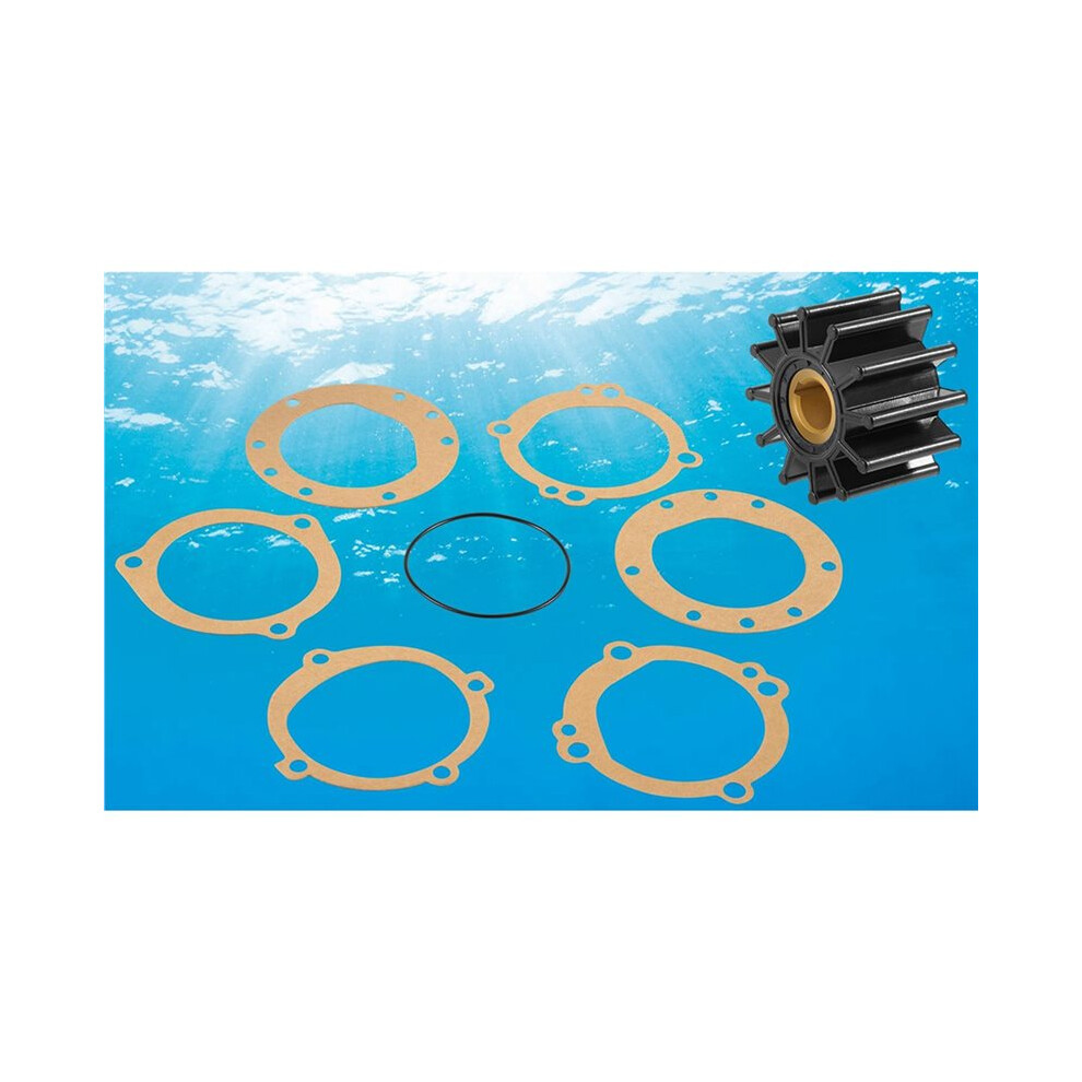 2X 10615K/10615K-Shw Impeller Kit For Sherwood,Water Pump Impeller Repair Kit For Jabsco 18948-0001, Penta 835874 4713777900843