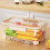 Portable Refrigerator Fresh-Keeping Box,Large-Capacity Portable Crisper with Handle,Fruit Storage Containers for FridgeA 4