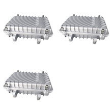 3X Amplificador de Puente AP Inalámbrico de Largo Alcance Caja Impermeable IP66 Carcasa de Metal de Aluminio Fundido para Estación Base de