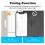 2X Tuya ZigBee  Electric Curtain Motor Chain Roller Blinds Pull Bead Curtain Control for Alexa Yandex EU Plug 6