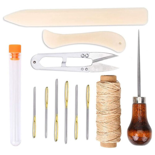 Bone Folders Kit, Bone Folders, Makers,Bookbinding Kit, for Bookbinding Making Paper Crafts Quilting Leathercraft B 1