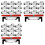 42 Pack Mountable Clipboard Clips with Pen Holder Clipboard Clips Hardware Clipboard Clamp Hardware for Office School 1