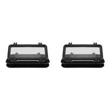 2X Marine Yacht Boat Portholes RV Skylights Decorative Windows Watertight Windows Rectangular Boat Windows