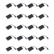 20pcs 3XAA Battery Case with Cover and  Connected to USB Female Connector USB Female Socket Battery Holder