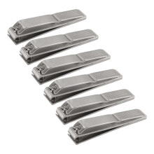 Toenail Clippers Straight Toenail Clippers Stainless Steel Nail Clippers for Men Women Thick Nails, 12PCS