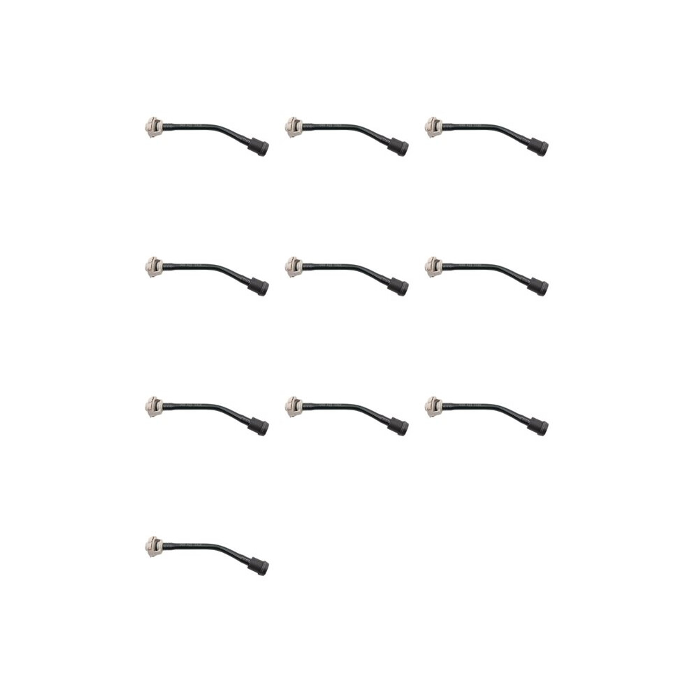 10X 059121731D 4Mo121081ak30 Auto Parts Coolant Hose For 3.0 Tdi Q7 Radiator Pipe Black 4712451075365