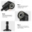 12Pcs Right Angle Drill Attachment Set with Hex Socket Adapters and 105 Angle Drill Adapters 9