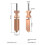 2X for Flashforge AD5X Hotend Nozzle Upgraded 0.4mm Stainless Steel Hotend 3D Printer Accessories 9