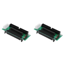 2X SCSI SCA 80 PIN to 68 50 PIN SCSI Adapter SCA 80 PIN to SCSI 68 IDE 50 Hard Disk Adapter Converter Card Board