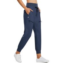 Damen Cargo Jogginghose Sportlich Schnell trocknend Wandertauglich Navy Blau XS — cargo jogger hosen, damen outdoorhosen, navy jogger