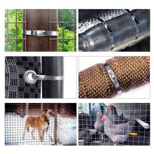 11,8 Pulgadas, 100 Piezas de Bridas de Acero Inoxidable, Bridas para Cables Autoblocantes Multiusos de Alta Resistencia para Maquinaria, 4,6 X 300 Mm