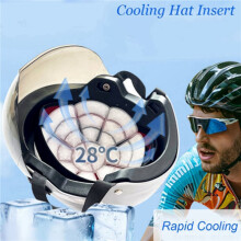 2X Reusable Cooling Safety Hat with Ice Bag Pad, Prevent Heat Stroke, Cooling Cap for Summer