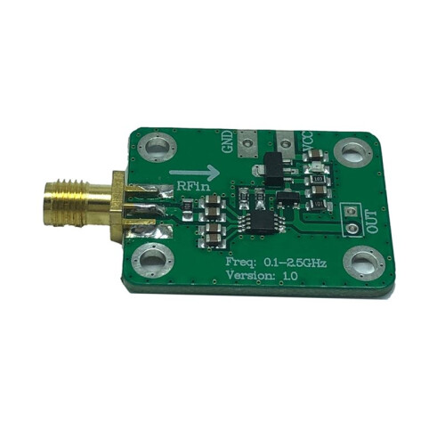 2X AD8313 RF Power Meter Logarithmic Detector 0.1-2.5 GHz Detector Board Variable Gain Amplifier 2