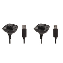 2X Cavo di Alimentazione e Caricabatteria per Controller Wireless per 360 da 1,5 M. Cavi di Gioco per Controller di Gioco per 360.