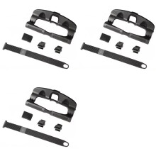 3X Support Universel pour Roue Arrière de Vélo, Support de Pneu pour Vélo de Route, VTT, Toit de Voiture, Camion.