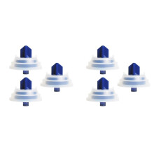 6Pcs Inlet Filling Valves Diaphragm Float Valves Membrane Replacement Toilet Fill Valves Gasket Washer Easy to Use M9908