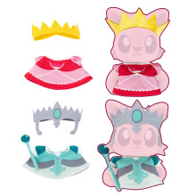 Tentacle Kitty Kampanjkritter | Prinsessklass Plyschkläder
