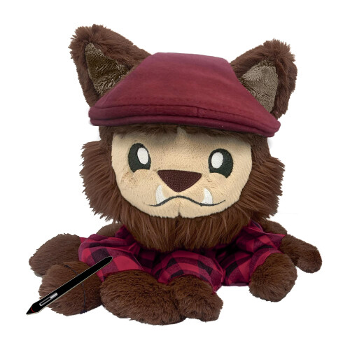 Tentacle Kitty Johnsquatch 28 cm Plysch