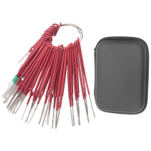Terminal Removal Tool Kit 39 Pcs, Upgraded Pin Extractor Tool Wire Connector Electrical Pin Removal Tool Pin Tools Set