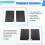 4X Carteiras de Criptomoedas Carteiras de Criptomoedas para Hardware Backups Frios Armazenamento de Sementes para Bitcoin Compatível com Hardware 7
