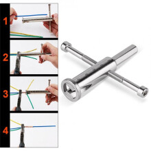 Universal Wire Twisting Tool Electrical Cable Quick Connector Automatic Twisting Wire Stripping Stripper Twister Driver