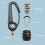 2X Downrigger Cable Terminator Kit, Complete Set with Swivel Snaps, Thimble, Soft Stop Bumper & Crimp Sleeves 1
