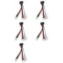 5 Stuks 20Pin ATX Naar 2Port 6Pin AT Converter Netsnoer Koord voor 286 386 486 Computer