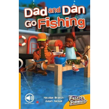 Dad and Dan Go Fishing by Nicholas Brasch Paperback Book
