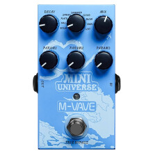 M-VAVE Universe Digital Reverb Pedal 9 Reverb-Effekte Room/Shimmer/Lofi/Spring Reverb Effektpedale Gitarrenpedale