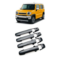 16x for  Hustler MR52S/MR92S 2020-2022 Car Carbon Fiber Door Handle Cover Trim Decorator Sticker Exterior