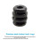 2X Downrigger Cable Terminator Kit, Complete Set with Swivel Snaps, Thimble, Soft Stop Bumper & Crimp Sleeves 6