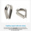 2X Downrigger Cable Terminator Kit, Complete Set with Swivel Snaps, Thimble, Soft Stop Bumper & Crimp Sleeves 8