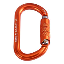 Heavy Duty Carabiner Clips O Ring Double Locking Caribeaner Hooks Climbing Carabiner Clips for Climbing