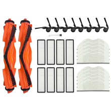 Compatible avec L'Aspirateur Robot pour S40 / OV81 : Accessoires, Brosse Principale, Brosse Latérale, Filtre HEPA, Pièces de Rechange (29