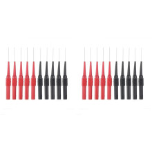 20Pcs Diagnostic Tools Multimeter Test Lead Extention Back Piercing Needle Tip Probes Autotools Automotive Kit 0.7MM