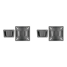 2X VESA Bracket 10-27 Inch TV Mount Wall-Mounted Snap Fastener Flat Panel Universal Metal TV Holder LCD LED Frame