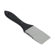 6X Silicone Color Shaper Brush Wide Firm Flat Silicone Paint Brush Flexible Acrylic and Water Based, 1.5 Inch