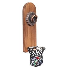 Magnetischer Bierflaschenöffner, Wandmontierter Bierflaschenöffner, Barzubehör für Küche, Ideales Biergeschenk für Männer, Flaschenverschluss