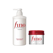 Conjunto de Champú y Mascarilla TJ SIGNATURE Fino Premium Touch, Reparación Profunda con Jalea Real