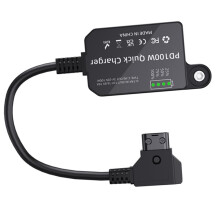 2X Nieuwe Dummybatterij D-TAP V-Poort Naar PD 100W Bidirectionele Laad- en Ontlaadmodule USB-Voedingsadapter voor Camera'S