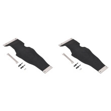 2X Parafango Ammortizzatore Posteriore Motore Moto Parafango nel Gomma Impermeabile per SUR-RON Light Bee S X