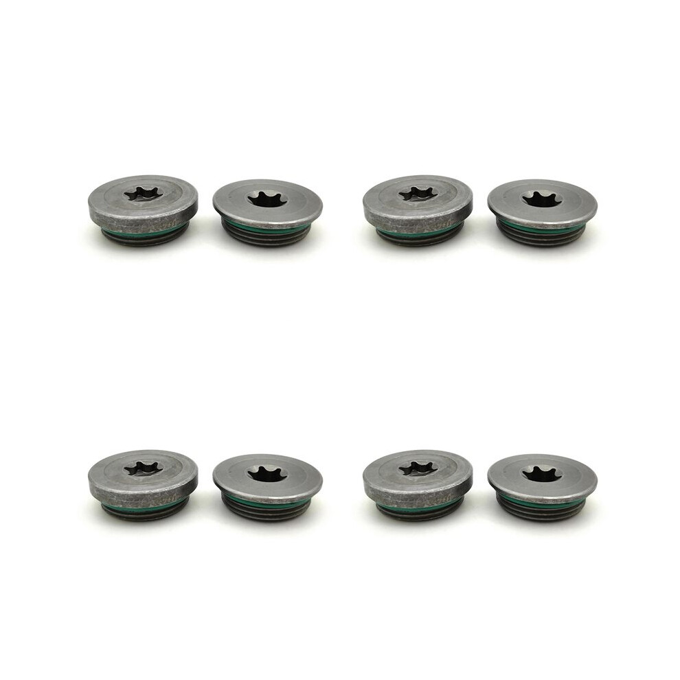4Set Concave & Convex Camshaft Tooth Screw Cap For Cruze Sonic Epica Mokka Astra Zafira 55571241 55557288 4711148193665