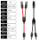 8X Solar Y Branch Cable Connectors,Solar Cable Parallel Adaptor in Pair for Solar Pane,Cable Wire Plug Tool Kit 8