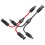 6X Solar Y Branch Cable Connectors,Solar Cable Parallel Adaptor in Pair for Solar Pane,Cable Wire Plug Tool Kit 3