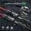 6X Solar Y Branch Cable Connectors,Solar Cable Parallel Adaptor in Pair for Solar Pane,Cable Wire Plug Tool Kit 7