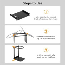 Support pour Cafetière à Filtre, Support Pliable et Portable pour Machine à Expresso Électrique, Compatible avec Moulin à Café et Porte-Filtre ,