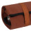 Canvas Cocktail Set Carry Bag, Portable Folding Roll Strap, Brown - Durable Bartender Kit,  Design 6