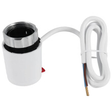 3X Atuador Térmico Elétrico 230V Normalmente Fechado NC M30x1.5mm para Aquecimento de Piso Válvula Termostática Do Radiador TRV