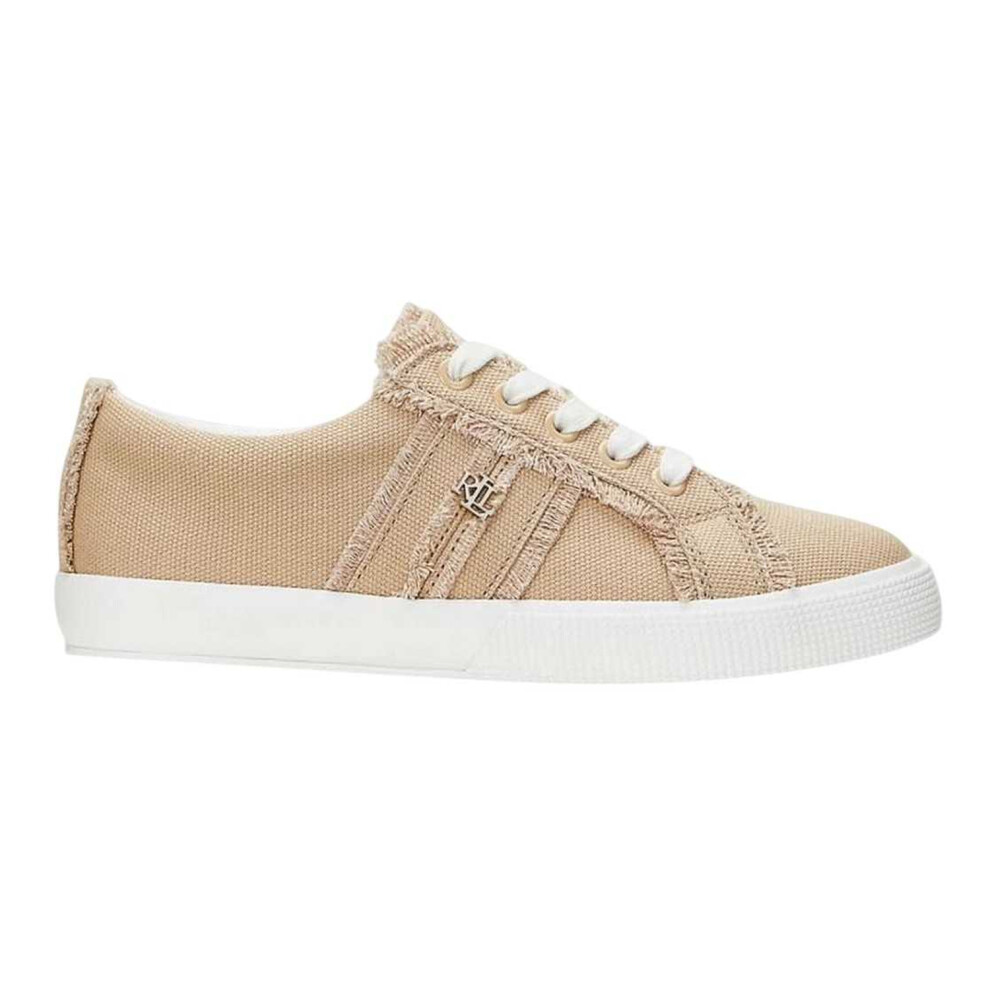 Ralph Lauren (4 Uk, Sand Dune) Womens/Ladies Janson Flat Trainers Multicoloured
